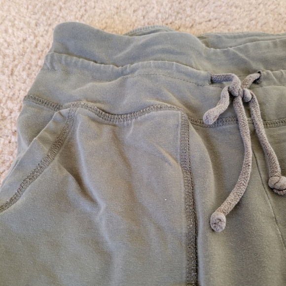 Green Comfy Joggers Casual - Picture 2 of 3